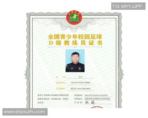 提升足球教练水平的必备证书e级足球教练证全解析与申请指南